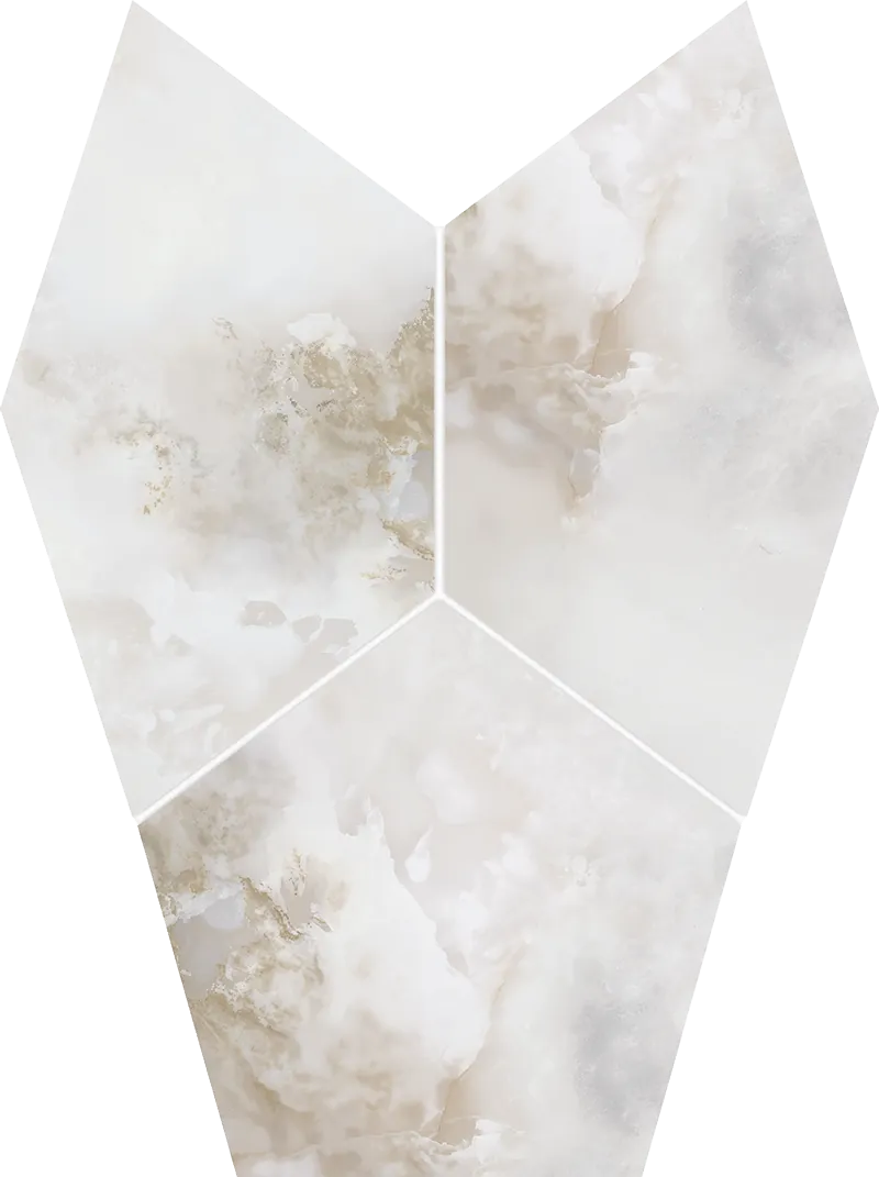 Tubadzin Onice Bianco MAT matt gres mozaik 28x31 cm