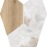Tubadzin Onice Bianco MAT Onice Bianco Wood matt gres mozaik 28x31 cm
