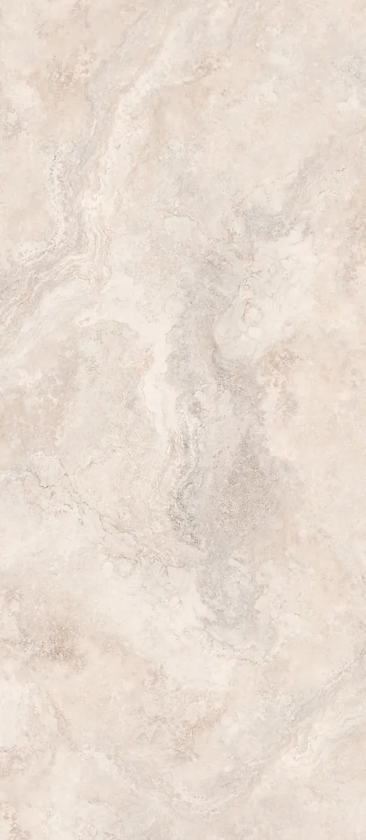 Tubadzin Roccia Lunare Beige szatén strukturált gres járólap 119,8x274,8 cm