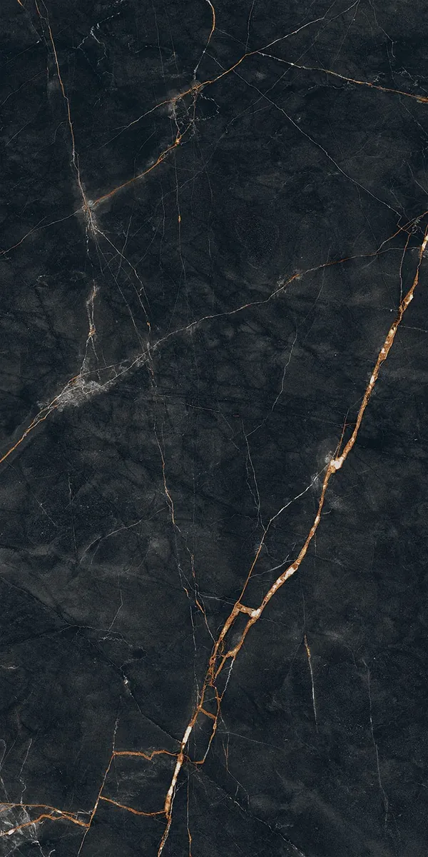 Tubadzin Shinestone Black matt gres járólap 59,8x119,8 cm