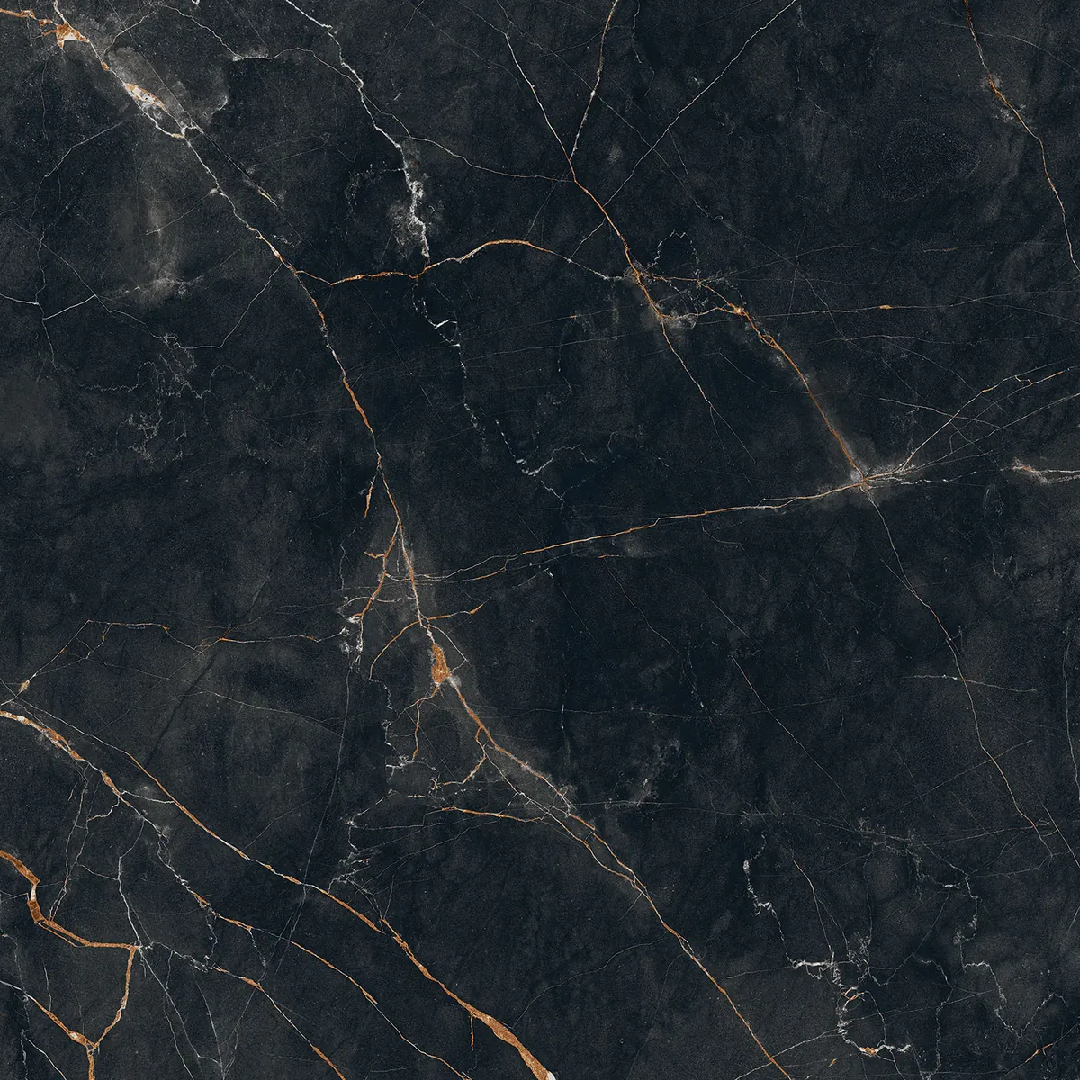 Tubadzin Shinestone Black polírozott gres járólap 79,8x79,8 cm