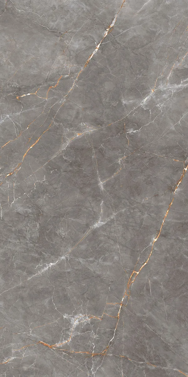 Tubadzin Shinestone Grey polírozott gres járólap 119,8x239,8 cm