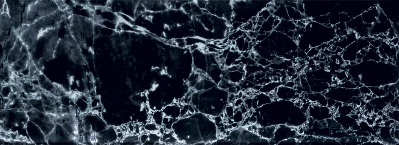 Tubadzin Sophisticated Black fényes üveg dekor 32,8x89,8 cm