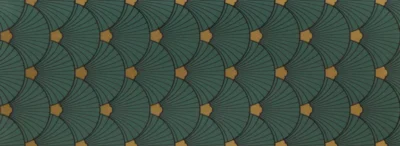 Tubadzin Sophisticated Green matt dekorcsempe 32,8x89,8 cm