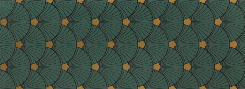 Tubadzin Sophisticated Green matt dekorcsempe 32,8x89,8 cm