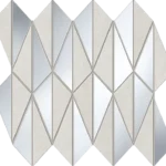 Tubadzin Sophisticated Lucid Pearl matt-fényes mozaik 23x26,9 cm