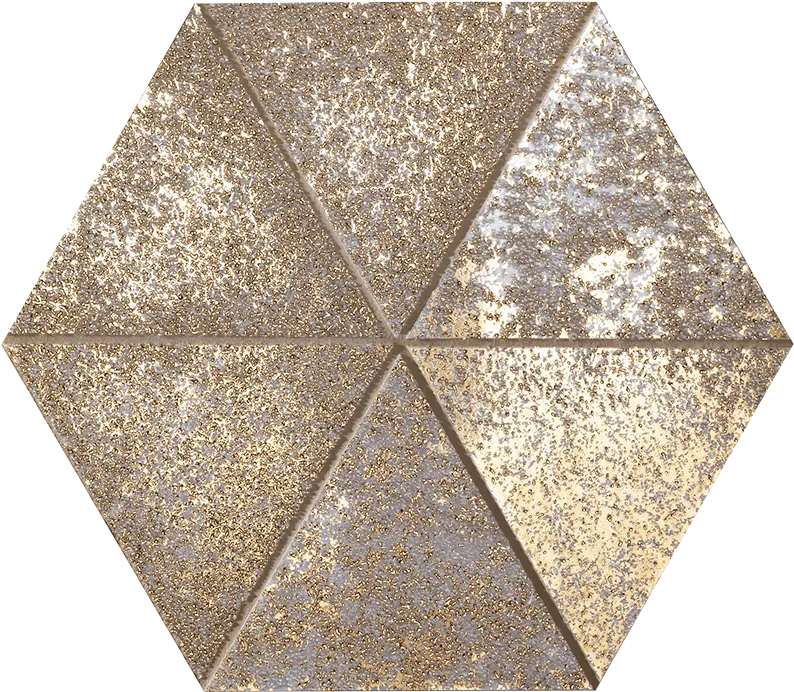 Tubadzin Sophisticated Sheen Gold matt-fényes mozaik 19,2x22,1 cm