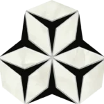 Tubadzin Sophisticated Stone 2 fényes mozaik 12,9x14,9 cm