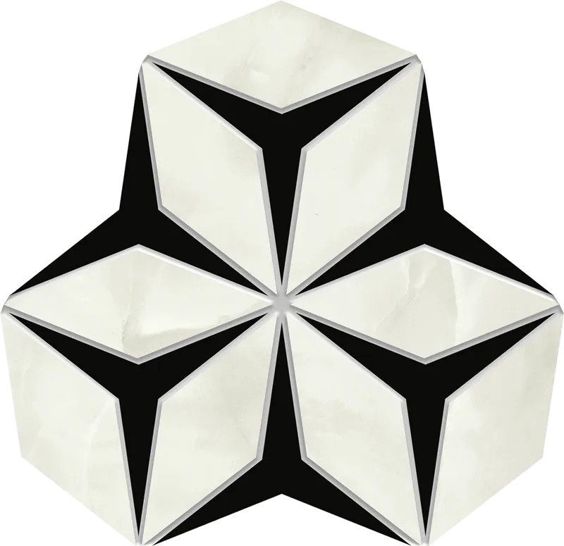 Tubadzin Sophisticated Stone 2 fényes mozaik 12,9x14,9 cm