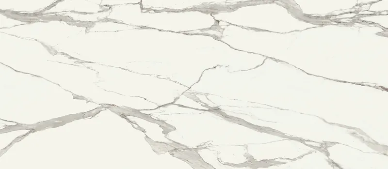 Tubadzin Specchio Carrara szatén gres járólap 119,8x274,8 cm