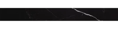 Tubadzin Timeless Black Pulpis 2 polírozott díszcsík 9,8x89,8 cm