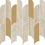Tubadzin Tissue Beige matt-fényes mozaik 27,2x29,8 cm