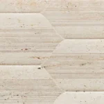 Tubadzin Tissue Ivory matt strukturált csempe 29,8x74,8 cm