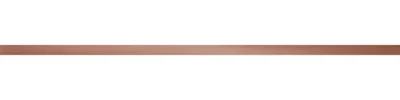 Tubadzin Unit Plus Reef Steel Copper 3 fényes díszcsík 2,3x89,8 cm