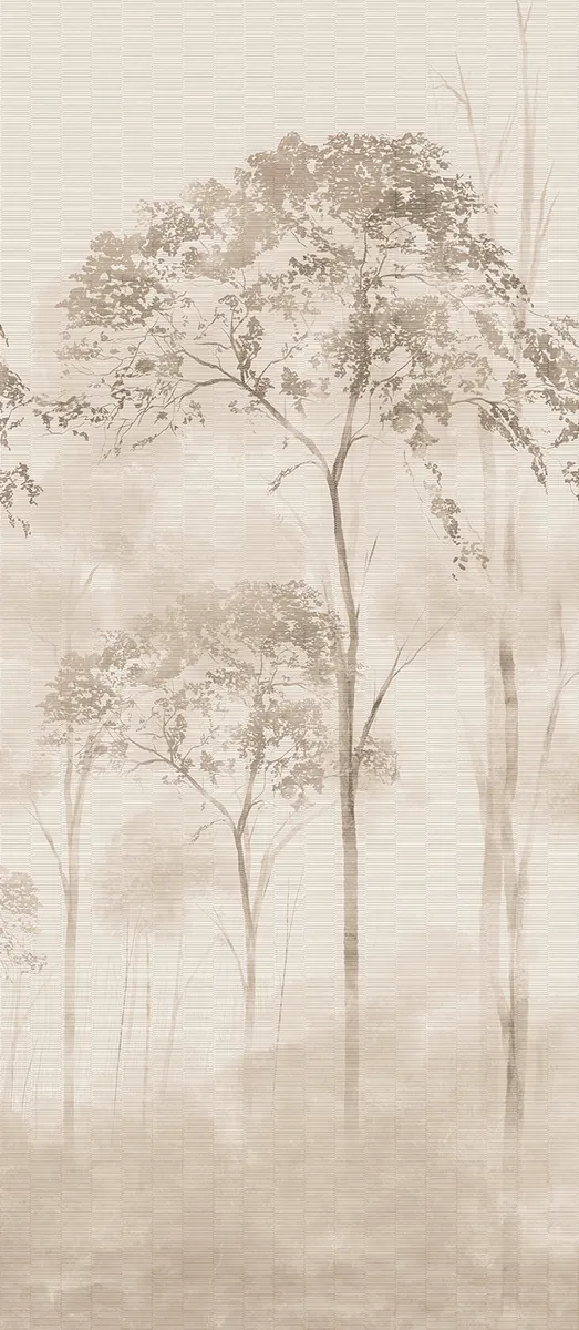 Tubadzin Universal decorations Tropical Forest 3 matt dekorcsempe 119,8x274,8 cm