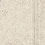 Tubadzin Zimba Beige matt strukturált lépcsőlap 29,6x119,8 cm