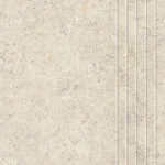 Tubadzin Zimba Beige matt strukturált lépcsőlap 29,6x59,8 cm