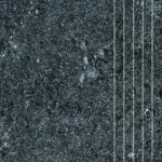 Tubadzin Zimba Grey matt lépcsőlap 29,6x59,8 cm