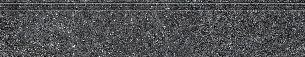 Tubadzin Zimba Grey matt strukturált lépcsőlap 29,8x159,8 cm